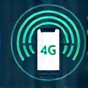 Icona internet mobile 4G 5G